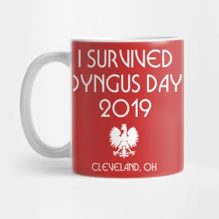 I Survived Dyngus Day Cleveland OH Mug